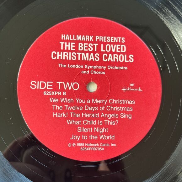 Best Loved Christmas Carols London Symphony Orchestra & Chorus Vintage Vinyl LP - Picture 5 of 8